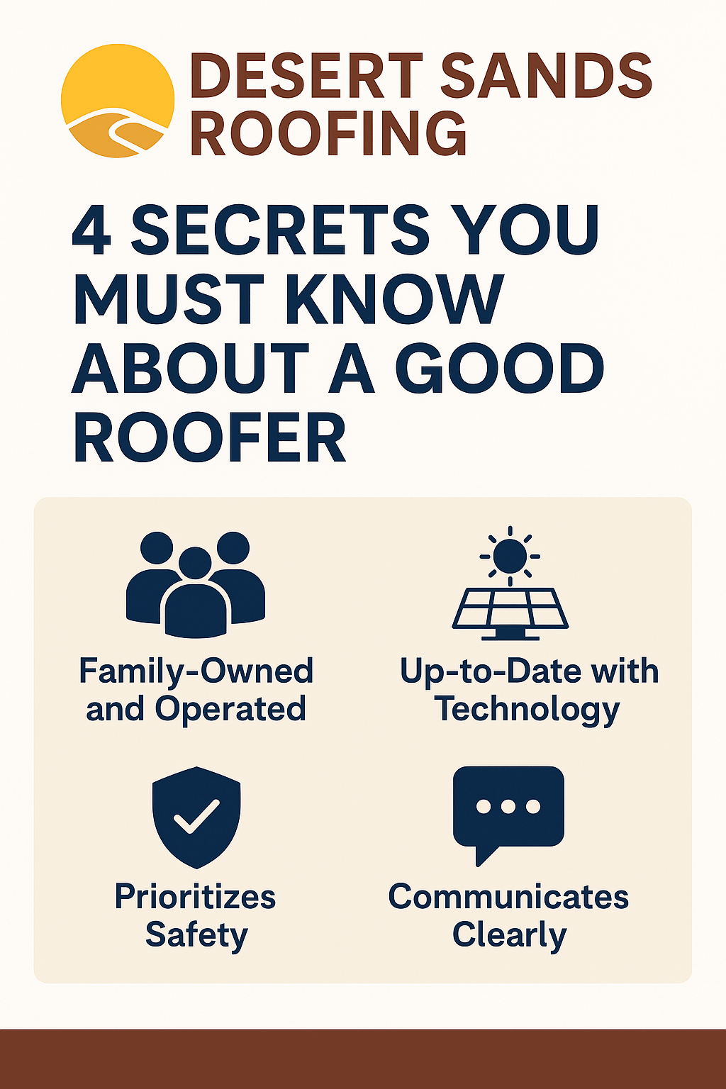 good roofer