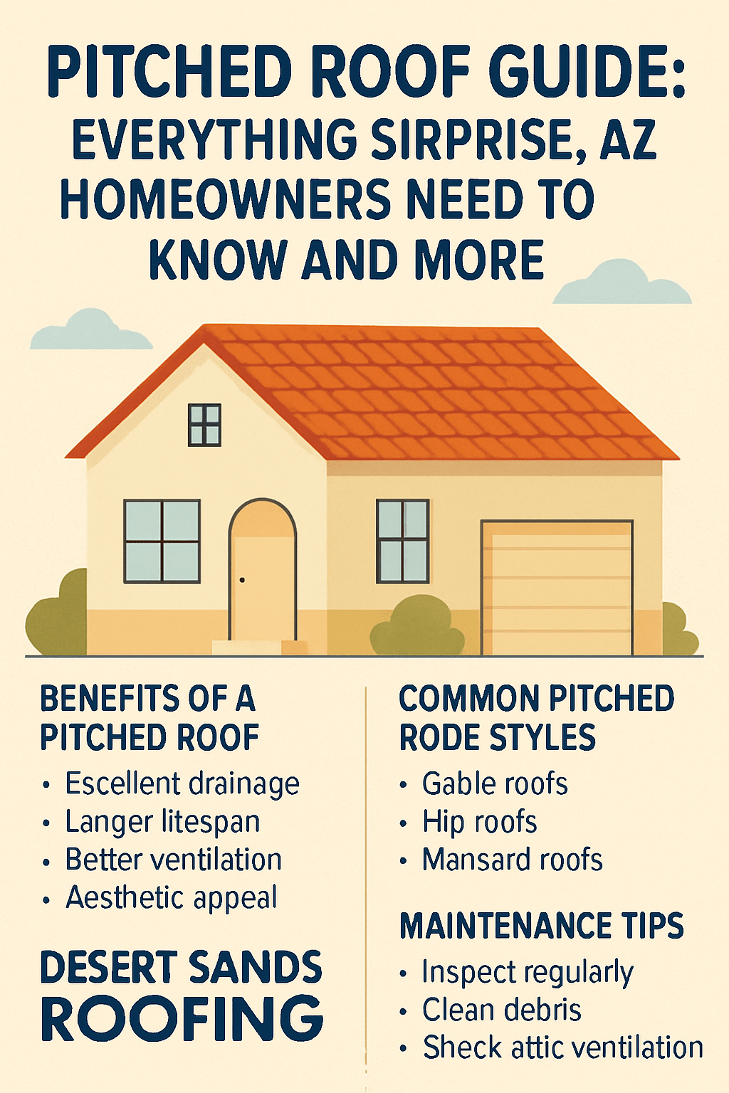 pitched roof