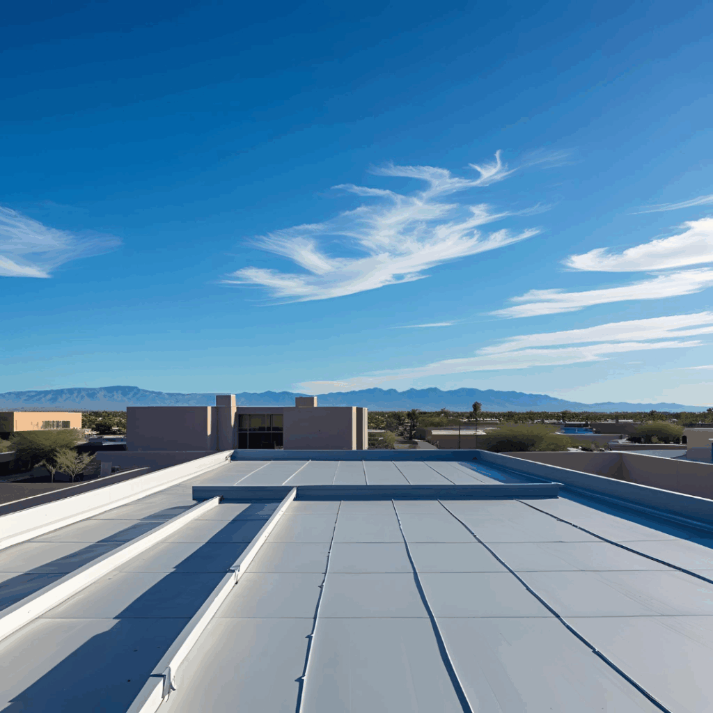 flat roof replacement - Desert Sands Roofing Contractors flat roof replacement